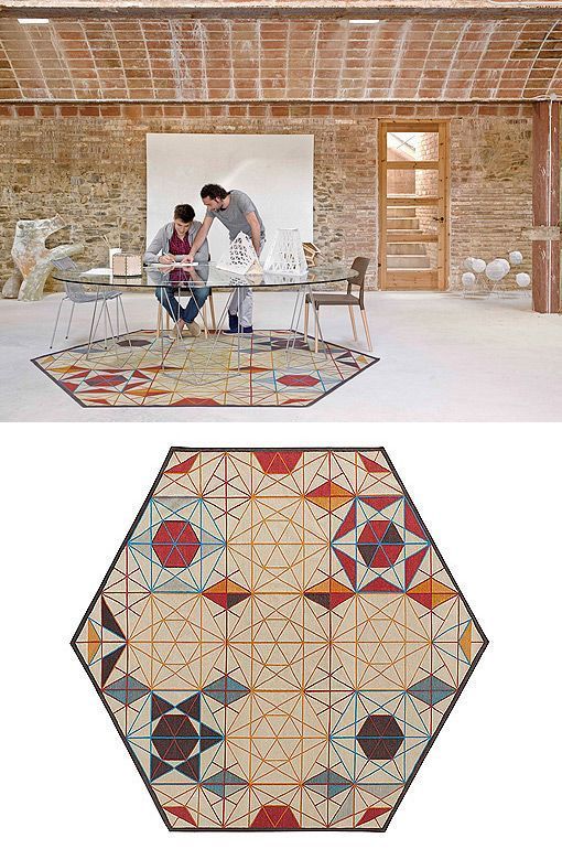 Alfombras de lana modernas: Hexa, de Gan by Gandía Blasco