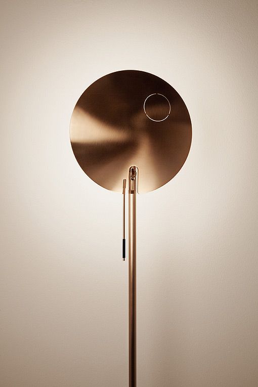 Lámparas de cobre, colección Moon