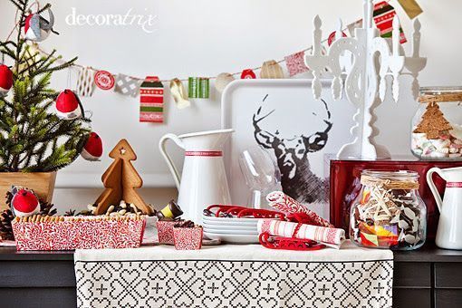 Mi mesa de Navidad: el rincón de los postres