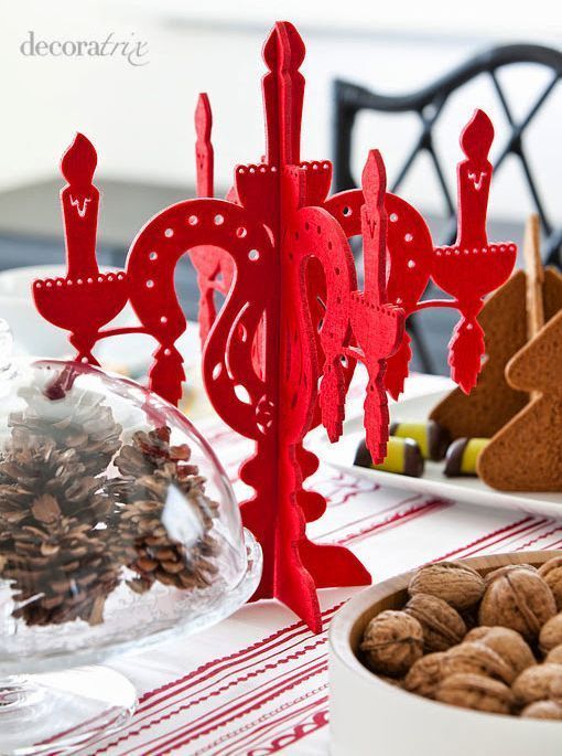 Mi mesa de Navidad: los adornos de mesa