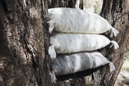 Trähus, la edición limitada de Ikea más invernal: cojines de punto