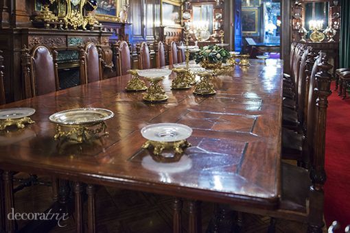 Mesa del comedor de gala del Museo Cerralbo