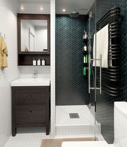 Cuarto de baño con ducha