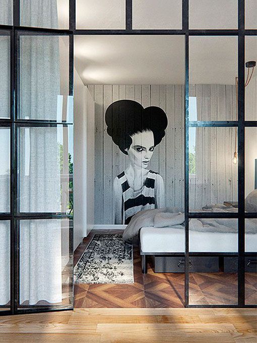 Integrar espacios: tabiques de cristal