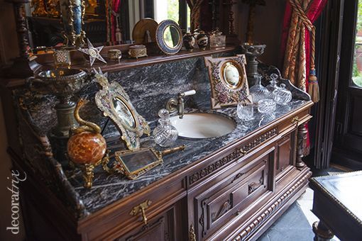 Tendencias decorativas de ayer y hoy: muebles de lavabo del Museo Cerralbo