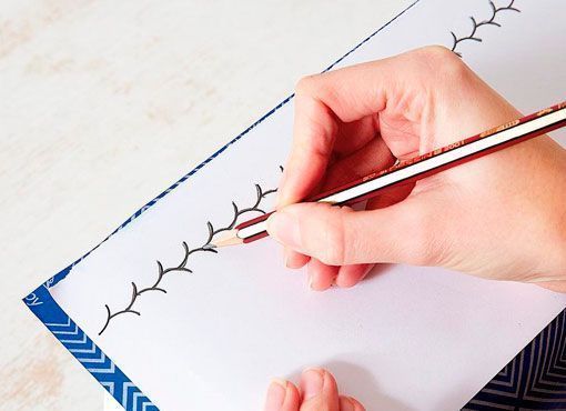 Jardinera de madera, pintar los motivos