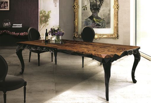 Tendencias decorativas de ayer y hoy: mesa de comedor Royal de Boca do Lobo