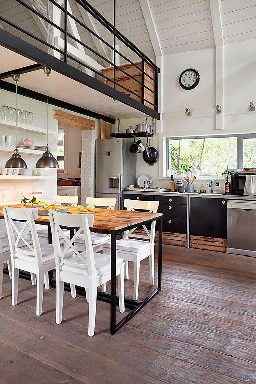 Casa de madera de estilo rústico