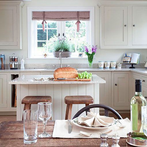 Cocinas familiares de estilo rústico