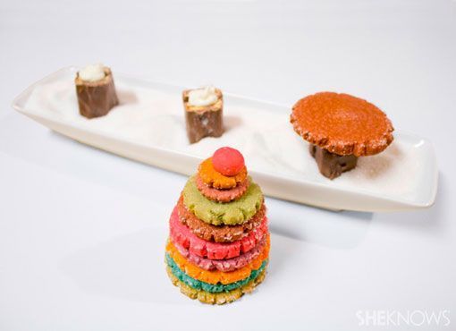 Arbolitos de colores decorados