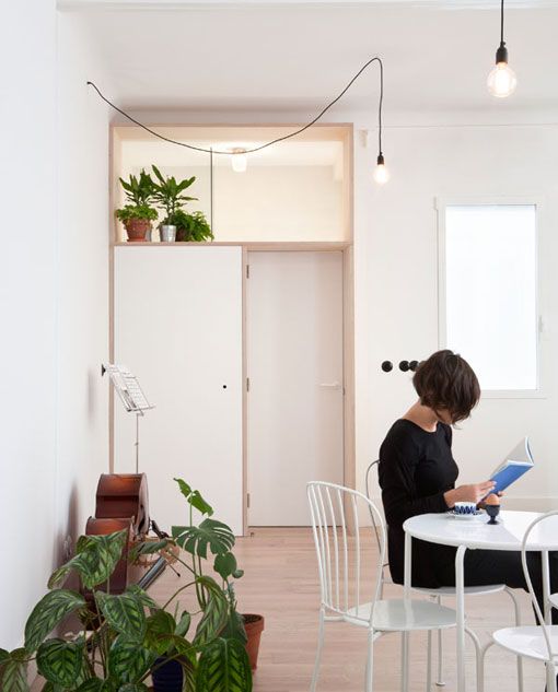 Piso reformado, armario de paso al cuarto de baño