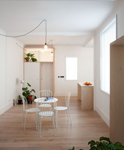 Piso reformado, zona de comedor