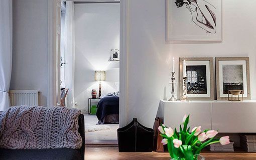 Apartamento moderno y elegante al estilo nórdico