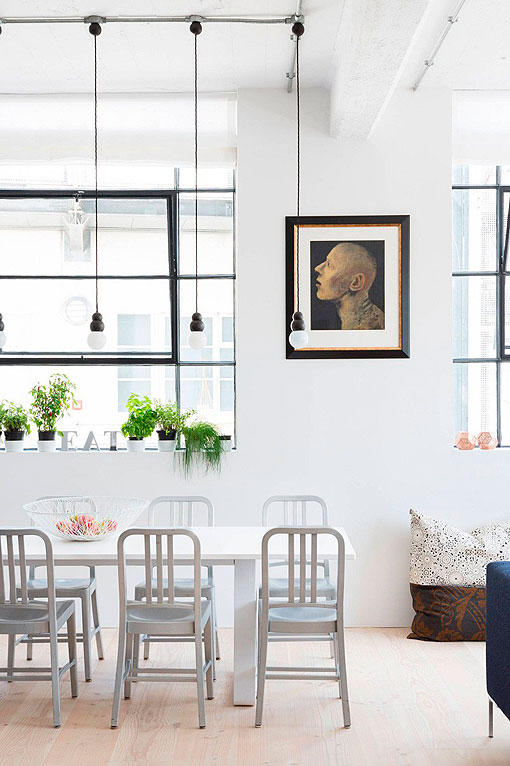 Bajo industrial convertido en loft luminoso