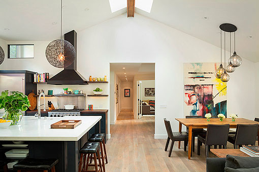 Integrar la cocina en el salón