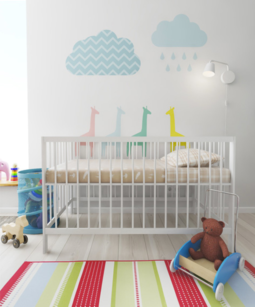 Cómo decorar las paredes de una habitación para el bebé paso a paso