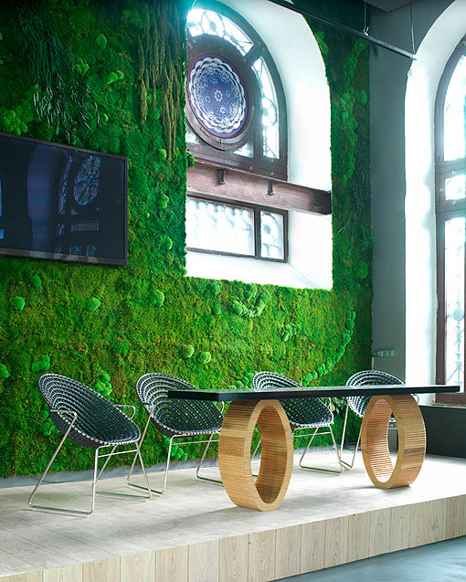 Jardines verticales: Catherine Grenier y Claudia Bonollo para Casa Decor 2012