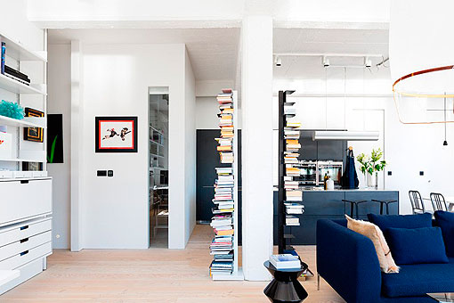 Bajo industrial convertido en loft luminoso