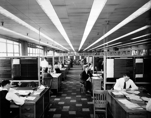 Decoración de oficinas antiguas