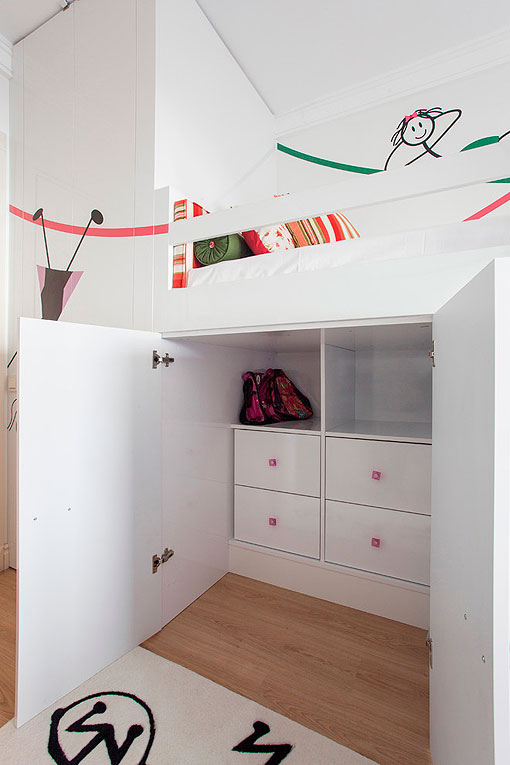 Dormitorio juvenil para dos hermanas