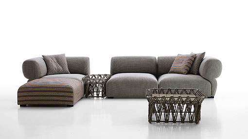 Muebles de jardín y terraza por Patricia Urquiola