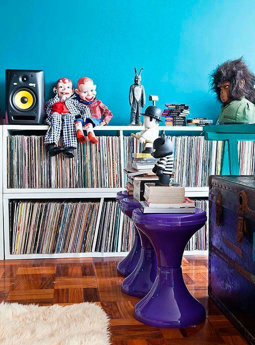 Cómo decorar tu casa: instrumentos musicales o vinilos