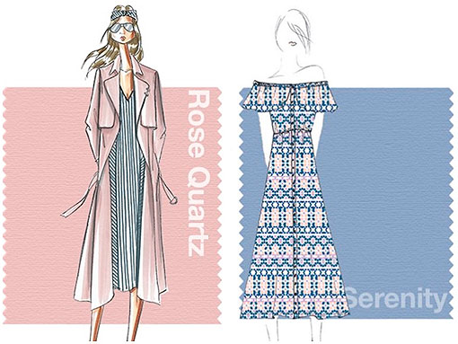 Colores Pantone 2016: Rosa Cuarzo y Serenidad