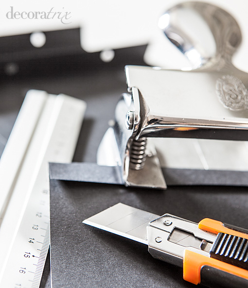 DIY: Primer paso para hacer un álbum de fotos expuesto en un marco. 