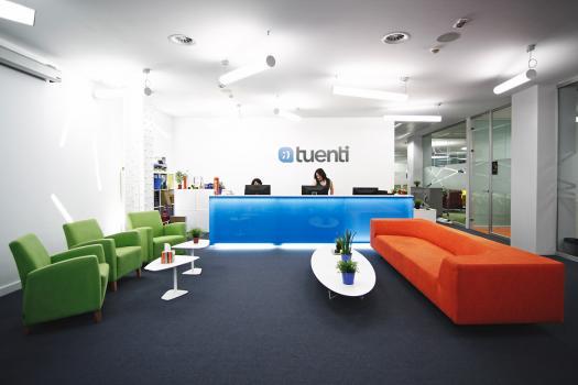 Nuevas oficinas de Tuenti en la Gran Vía de Madrid