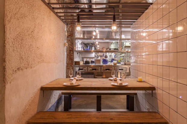 Restaurante Fismuler de Madrid, por Arquitectura Invisible