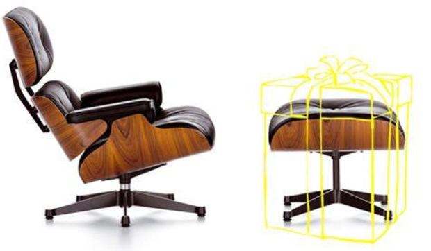 Regalos de navidad de diseño moderno: mesas, butacas, lámparas...