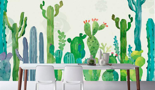 Decorar con cactus