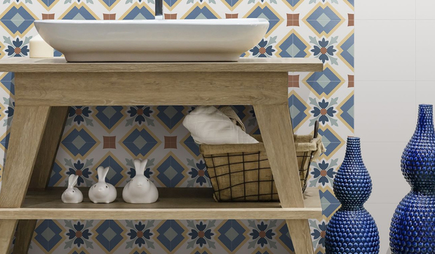 Azulejos hidráulicos para el baño o cocina