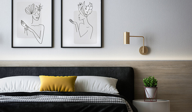 Cómo solucionar una pared con cuadros decorativos