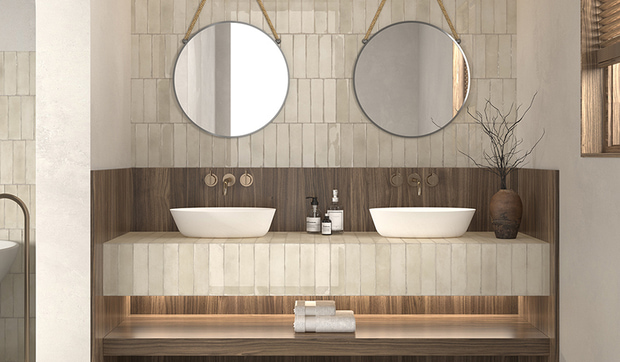 Cómo combinar los azulejos de la ducha con los del resto del baño