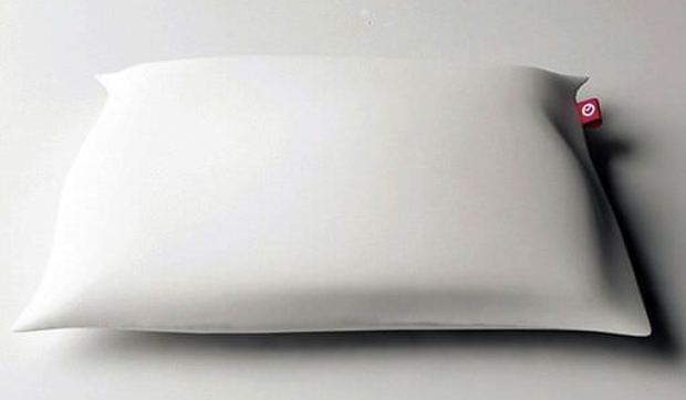 Almohada con despertador silencioso