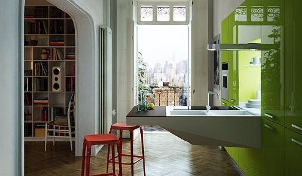 Board, una cocina para espacios pequeños