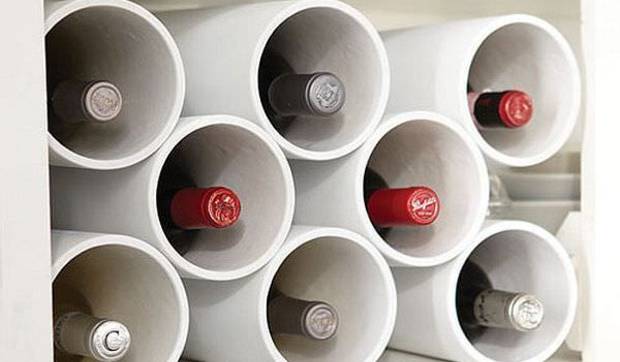 Botelleros decorativos en un Trix