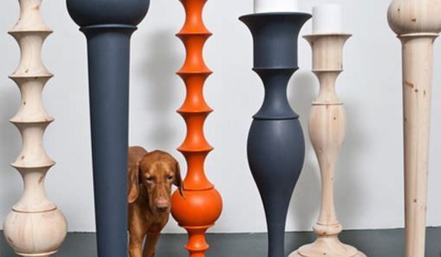 Candeleros de tamaño gigante