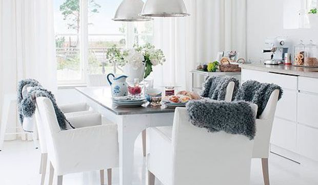 Casa de estilo mediterráneo en el norte de Europa