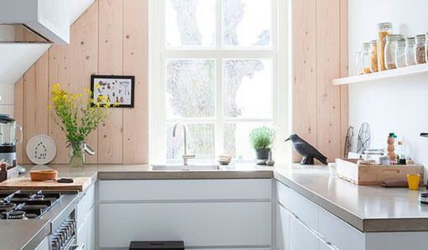 Cocinas blancas de todos los estilos: luz, amplitud y orden