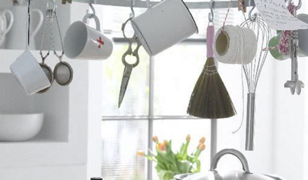 Colgador de cocina multiuso