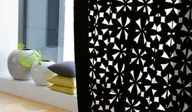 Cortinas que separan espacios