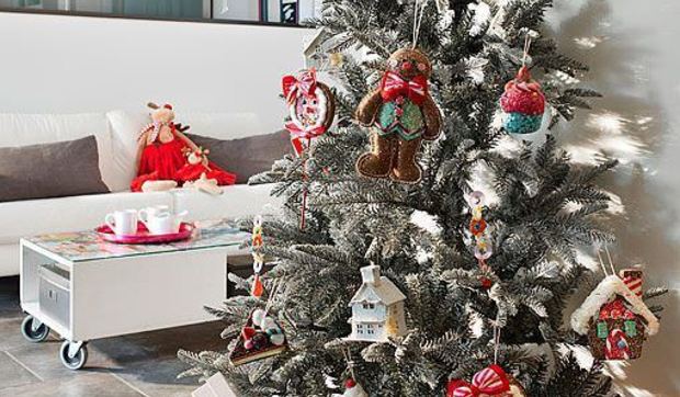 Decoración navideña para apartamentos diminutos