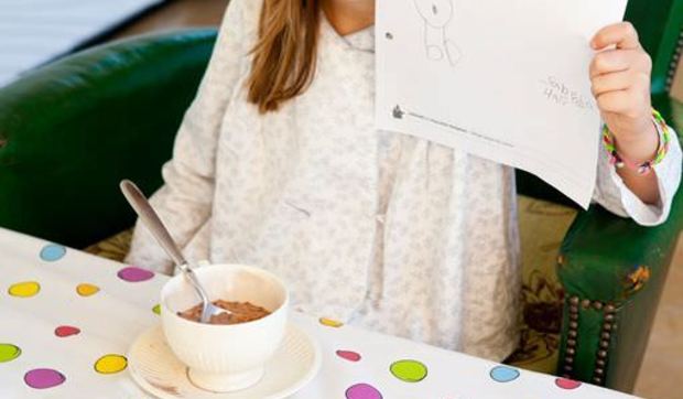 Decorar con los dibujos de los niños