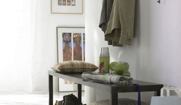 Decorar recibidores muy pequeños