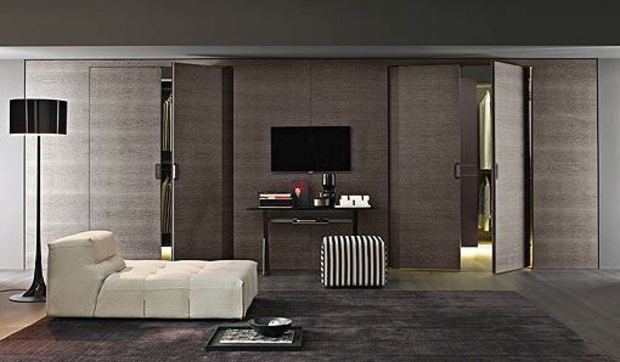 Backstage de Antonio Citterio, el mejor armario para el dormitorio