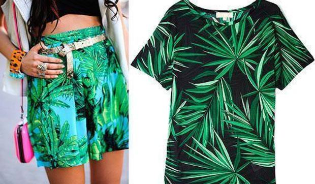 Estampados tropicales en nuestros outfits y cualquier rincón de casa