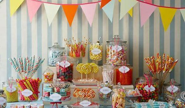 Fiesta infantil con chuches