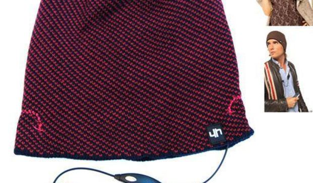 Gorros unisex con auriculares integrados